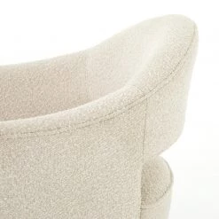 FOUR HANDS Furniture ADARA KNOLL NATURAL BOUCLE SWIVEL CHAIR