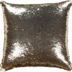 SURYA Pillows + Decor AKIVA SEQUIN EMBELLISHED ACCENT PILLOW