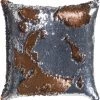 SURYA Pillows + Decor AKIVA SEQUIN EMBELLISHED ACCENT PILLOW