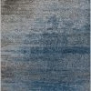 SURYA DAMON RUG: INDIGO, ASH