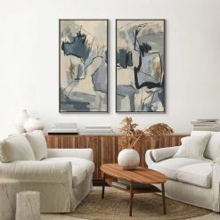 L ART "AEROSOL" CANVAS ART DIPTYCH Wall Art