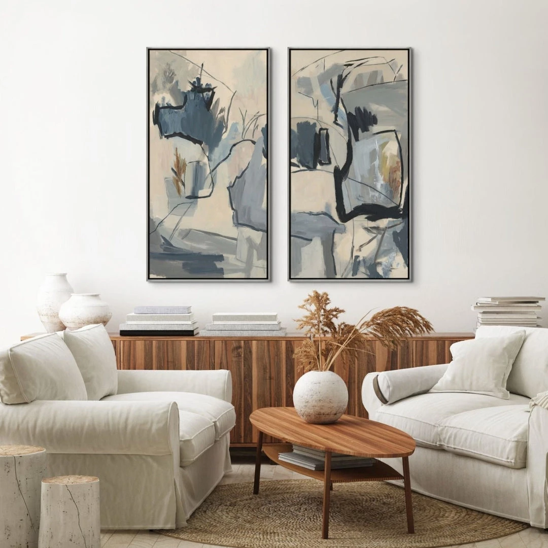 L ART "AEROSOL" CANVAS ART DIPTYCH Wall Art 1 L ART "AEROSOL" CANVAS ART DIPTYCH Wall Art