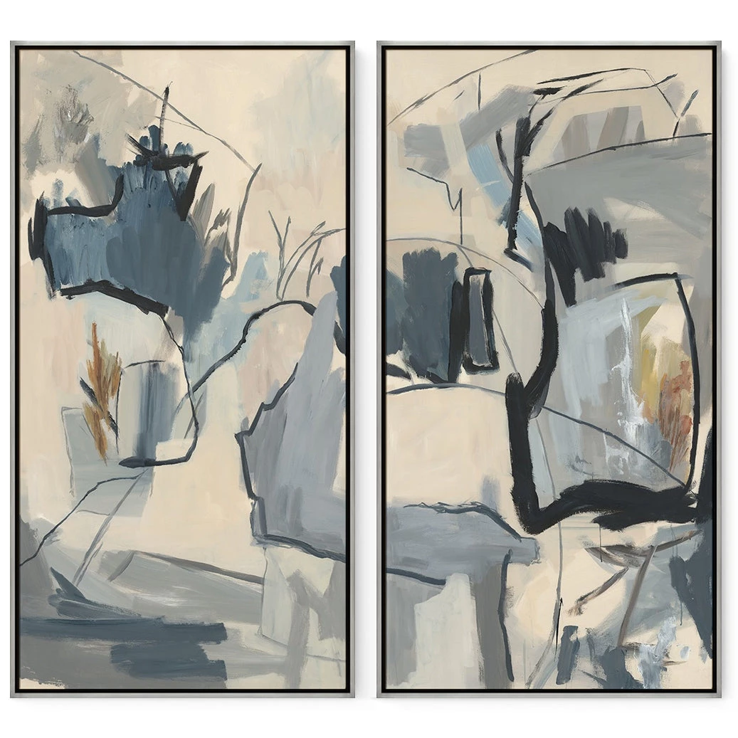 L ART "AEROSOL" CANVAS ART DIPTYCH Wall Art 2 L ART "AEROSOL" CANVAS ART DIPTYCH Wall Art