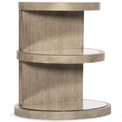 HOOKER AFFINITY 3-TIER CIRCLE END TABLE