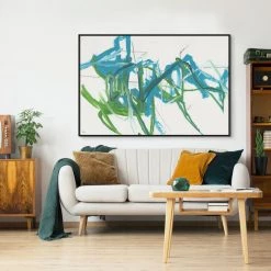 L ART "AFFRETTANDO I" CANVAS ART