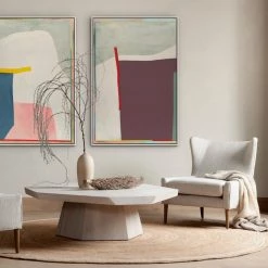 L ART "AFTER WINTER IV" CANVAS ART