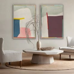 L ART "AFTER WINTER IV" CANVAS ART 8 L ART