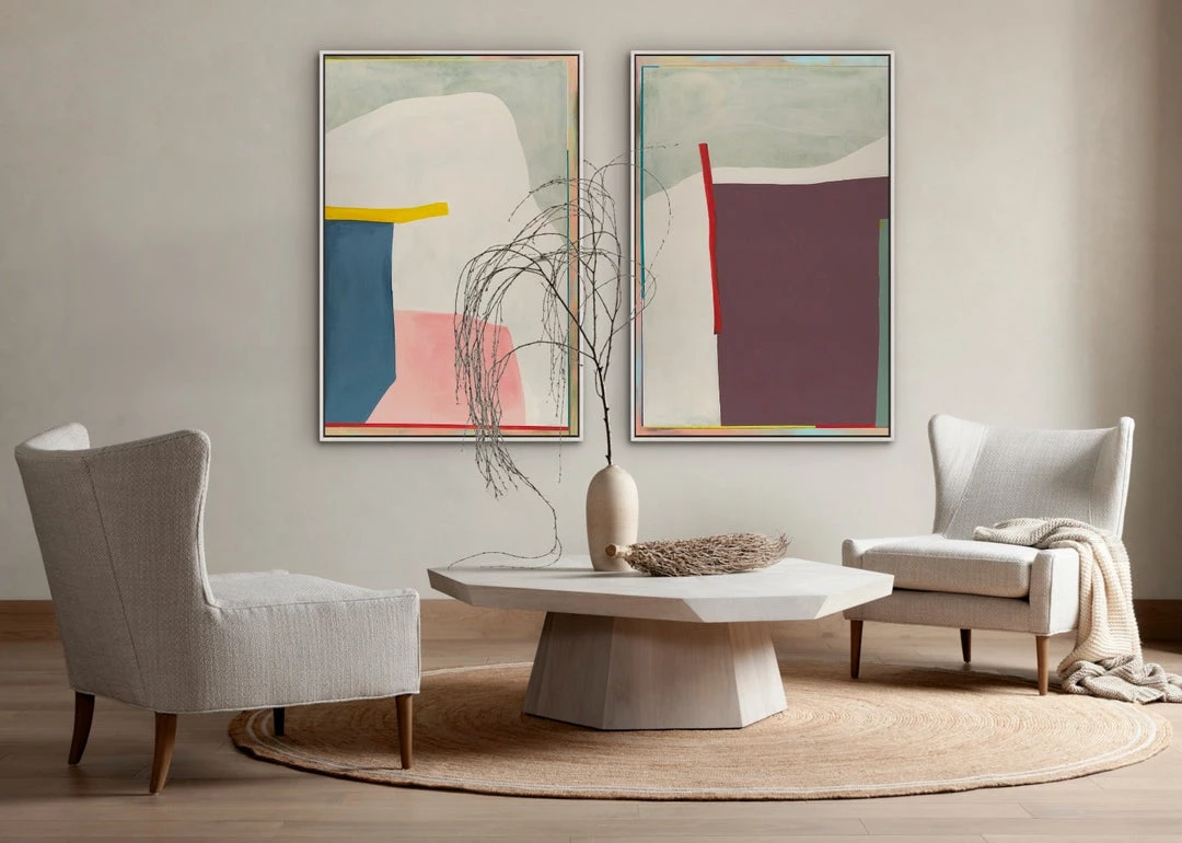 L ART "AFTER WINTER IV" CANVAS ART 4 L ART "AFTER WINTER IV" CANVAS ART