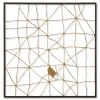 PHILLIPS COLLECTION AGED BRASS MESH METAL WALL ART Wall Sculptures + Decor