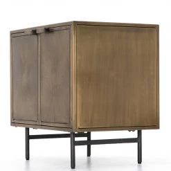 FOUR HANDS AGED BRASS SUNBURST NIGHTSTAND Furniture 9 FOUR HANDS AGED BRASS SUNBURST NIGHTSTAND Furniture