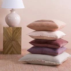 SURYA AMI COTTON VELVET PILLOW