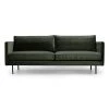 MOES Furniture ALBIE FOREST GREEN VELVET SOFA