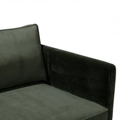 MOES Furniture ALBIE FOREST GREEN VELVET SOFA