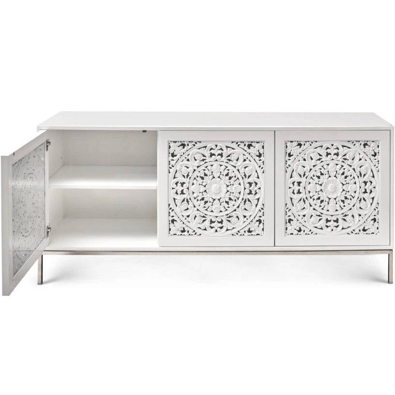 URBIA ALETA GLOSS WHITE SIDEBOARD Storage + Shelves + Media 4 URBIA ALETA GLOSS WHITE SIDEBOARD Storage + Shelves + Media
