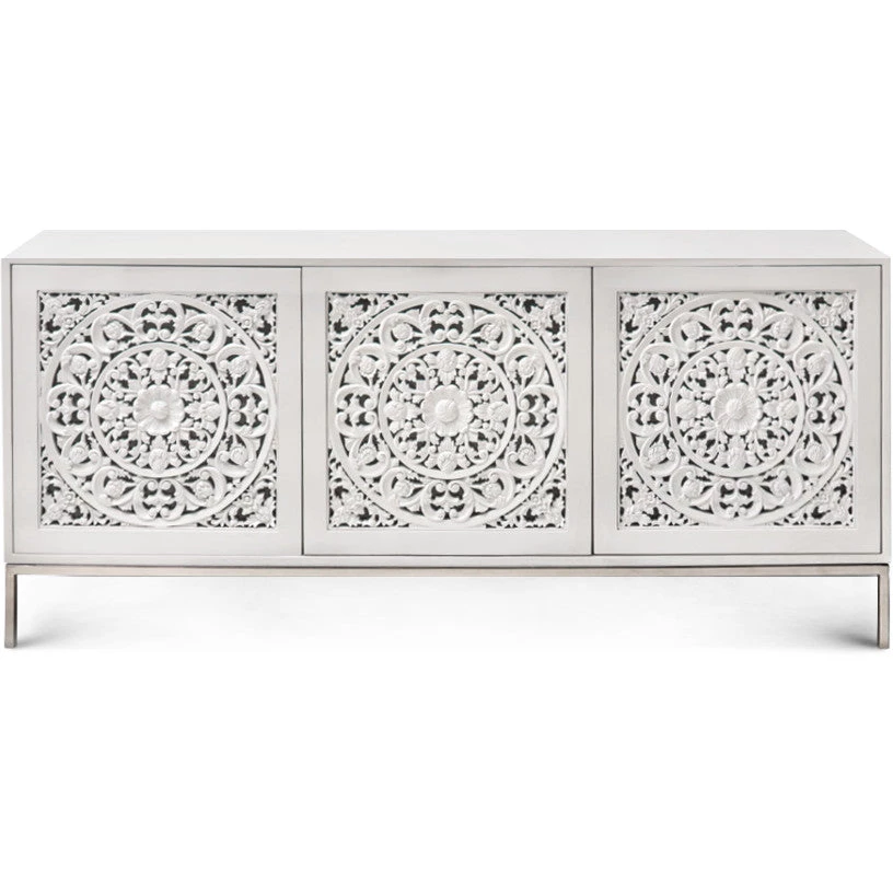 URBIA ALETA GLOSS WHITE SIDEBOARD Storage + Shelves + Media 1 URBIA ALETA GLOSS WHITE SIDEBOARD Storage + Shelves + Media