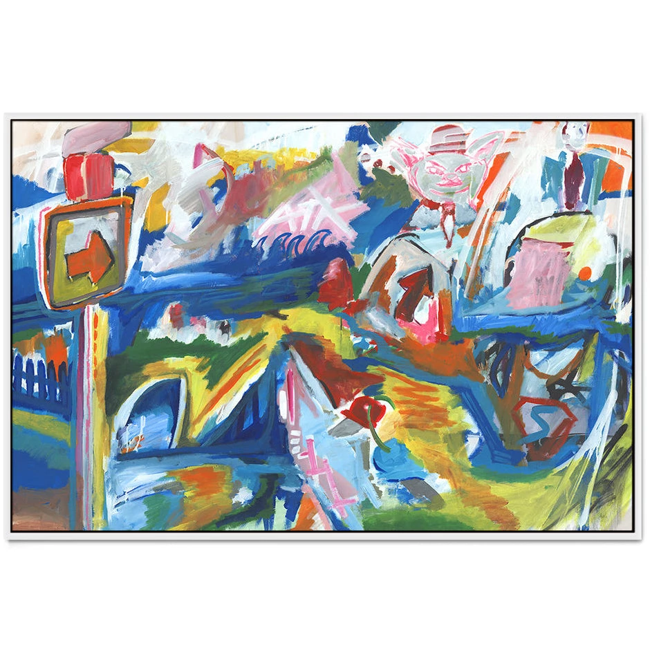 L ART "ALL SIGNS POINT TO YES" CANVAS ART Wall Art 1 L ART "ALL SIGNS POINT TO YES" CANVAS ART Wall Art