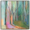L ART "ALONG THE WOODS" CANVAS ART