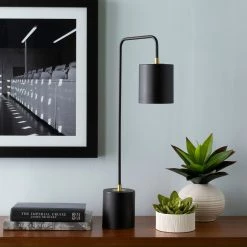 SURYA ALTO TASK LAMP: MATTE BLACK