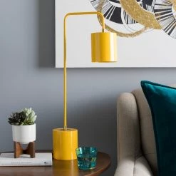 SURYA Lighting ALTO TASK LAMP: YELLOW