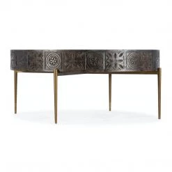 HOOKER Furniture AMAYA CARVED WOOD COFFEE TABLE