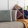 SURYA AMI COTTON VELVET PILLOW