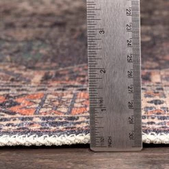 SURYA ADALIE VINTAGE PRINT FLAT RUG