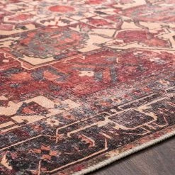 SURYA ADSILA VINTAGE PRINT FLAT RUG