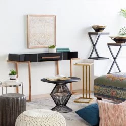 SURYA ANAYA RUSTIC WHITE WOODEN WALL ART