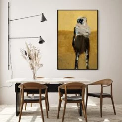 L ART "ANCIENT ASTRONAUT" CANVAS ART Wall Art