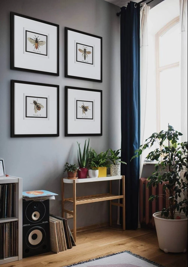 UTTERMOST "ANTHOPHILA" GLASS FRAMED PRINTS | SET OF 4 4 UTTERMOST "ANTHOPHILA" GLASS FRAMED PRINTS | SET OF 4