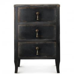 HOOKER Furniture ANTIQUE BLACK TELEPHONE TABLE