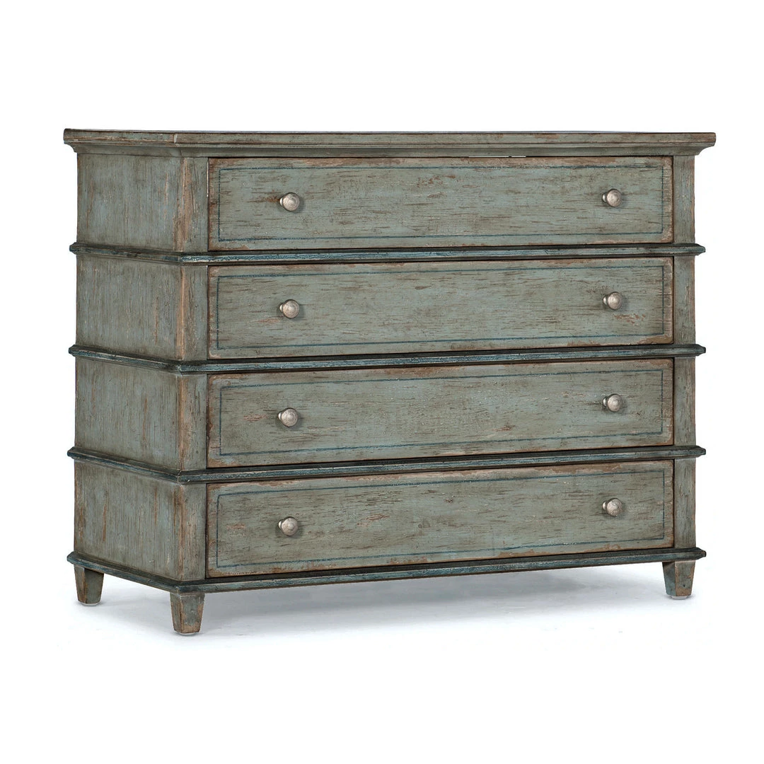 HOOKER Furniture ANTIQUE BLUE COSTIERE CHEST 3 HOOKER Furniture ANTIQUE BLUE COSTIERE CHEST