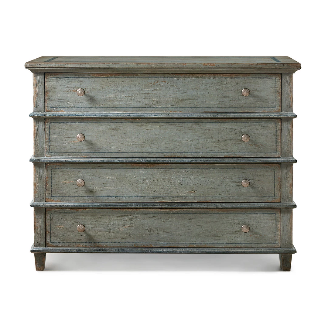 HOOKER Furniture ANTIQUE BLUE COSTIERE CHEST 2 HOOKER Furniture ANTIQUE BLUE COSTIERE CHEST