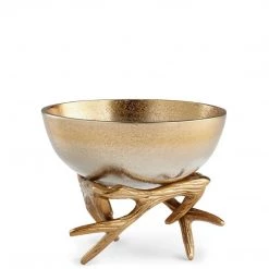 CYAN Pillows + Decor ANTLER ANCHORED BOWL