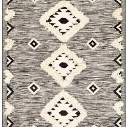 SURYA EBBA HAND-WOVEN WOOL RUG