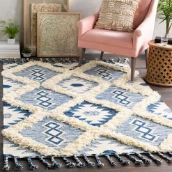SURYA NURI HAND-WOVEN WOOL RUG