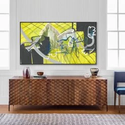 L ART "APPROPRIATE MEASURES" CANVAS ART Wall Art