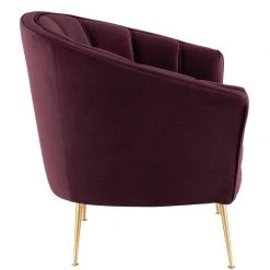 NUEVO ARIA VELVET VELOUR ACCENT CHAIR Furniture