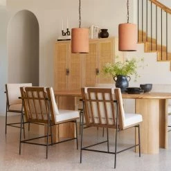 FOUR HANDS ARIZONA DINING CHAIR: SAVILLE FLAX Furniture