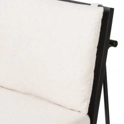 FOUR HANDS ARIZONA NOIR DINING CHAIR: SAVILLE FLAX