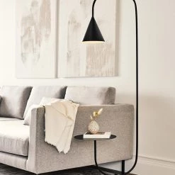 NUEVO ARNOLD FLOOR LAMP + SIDE TABLE