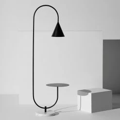 NUEVO ARNOLD FLOOR LAMP + SIDE TABLE
