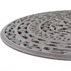 SURYA ASHA CARVED WOOD WALL MEDALLION