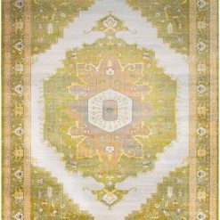 SURYA MARUSHKA RUG: LIME