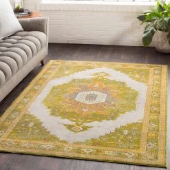 SURYA MARUSHKA RUG: LIME