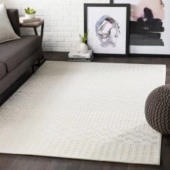 SURYA FALCO TEXTURED CHENILLE RUG