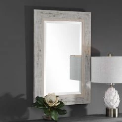 UTTERMOST ASPEN BIRCH WOOD MIRROR Mirrors