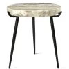 MOES ASTRID MARBLE TOP ACCENT TABLE