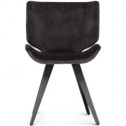 NUEVO ASTRID VELOUR VELVET DINING CHAIR
