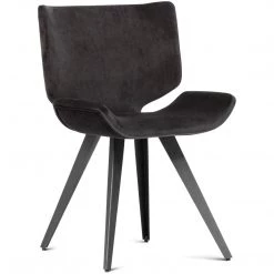 NUEVO ASTRID VELOUR VELVET DINING CHAIR